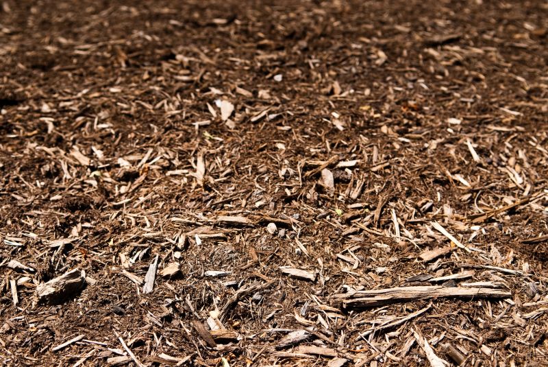 Cypress Mulch Spreading