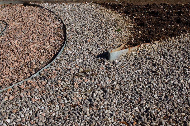 Pea Stone Installation