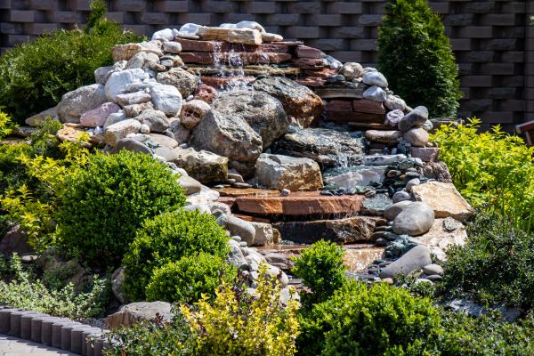 Rockscaping in Chippewa Falls