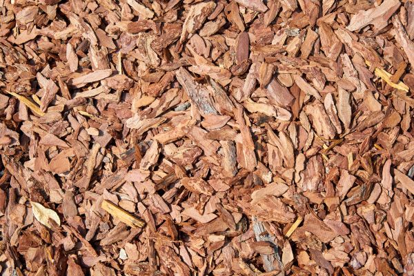 Pine Mulch Spreading in Chippewa Falls