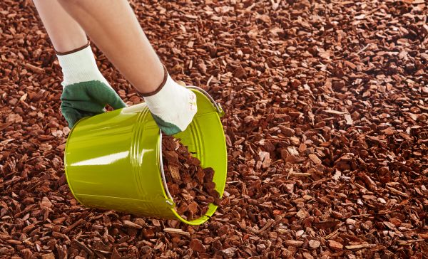 Wood Chip Landscaping in Chippewa Falls