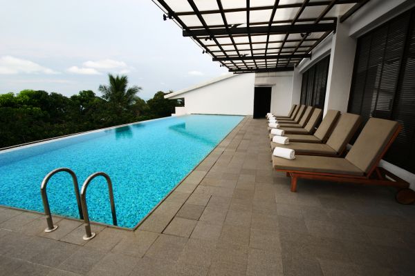 Pool Patio Landscaping in Chippewa Falls